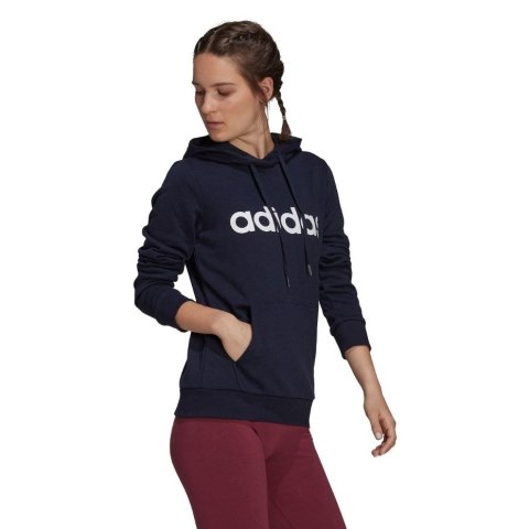 Adidas Bluza damska adidas Essentials Hoodie granatowa H07797