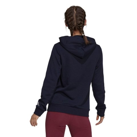 Adidas Bluza damska adidas Essentials Hoodie granatowa H07797