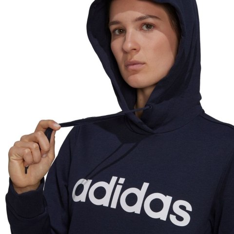 Adidas Bluza damska adidas Essentials Hoodie granatowa H07797