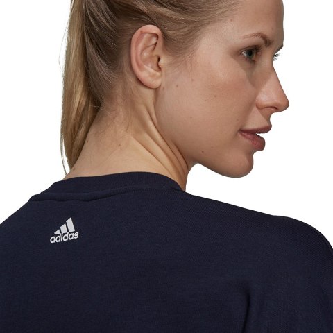 Adidas Bluza damska adidas U4U Soft Knit Swe granatowa GS3880