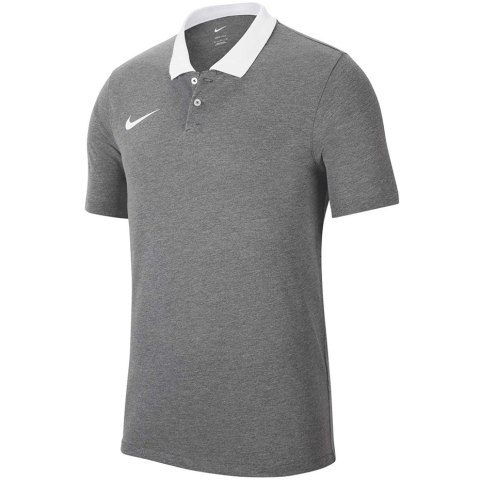 Nike Team Koszulka męska Nike Dri-FIT Park 20 Polo SS szara CW6933 071