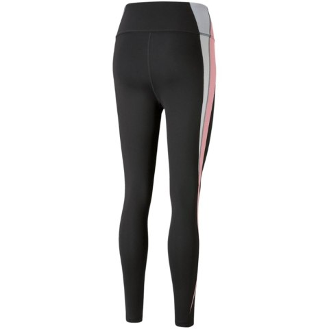 Puma Legginsy damskie Puma Evostripe High Waist 7/8 czarno-różowe 589158 01