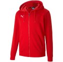 Puma Bluza męska Puma teamGOAL 23 Casuals Hooded Jacket czerwona 656708 01