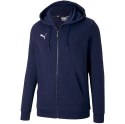 Puma Bluza męska Puma teamGOAL 23 Casuals Hooded Jacket granatowa 656708 06