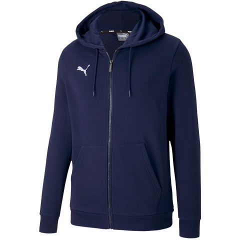 Puma Bluza męska Puma teamGOAL 23 Casuals Hooded Jacket granatowa 656708 06