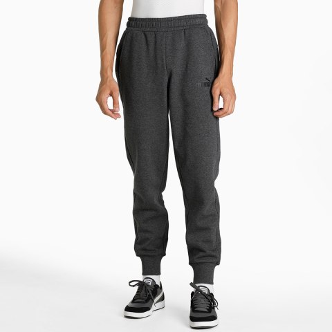 Puma Spodnie męskie Puma ESS Logo Pants FL ciemnoszare 586714 07