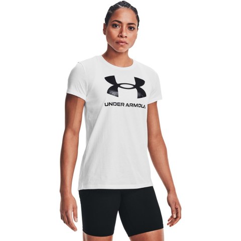 Under Armour Koszulka damska Under Armour Live Sportstyle Graphic biała SSC 1356305 102