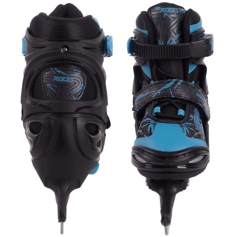 Roces Łyżwy Roces Jokey Ice 3.0 Boy czarno-niebieskie 450707 01