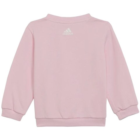 Adidas Dres dla dzieci adidas I Lin ft Jogger różowo-szary H65821