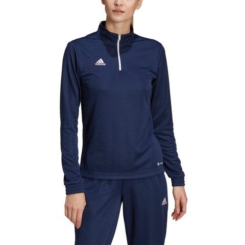 Adidas teamwear Bluza damska adidas Entrada 22 Top Training granatowa H57483
