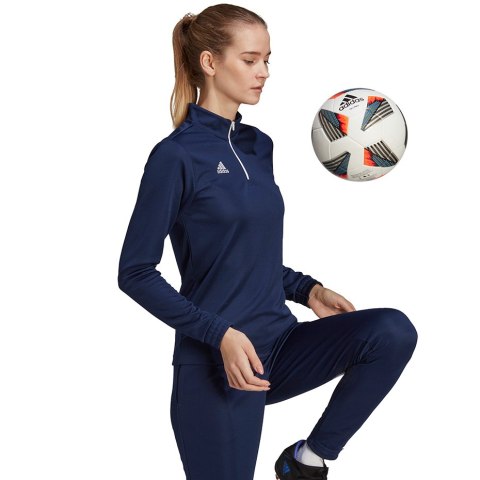 Adidas teamwear Bluza damska adidas Entrada 22 Top Training granatowa H57483