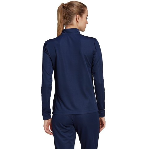Adidas teamwear Bluza damska adidas Entrada 22 Top Training granatowa H57483