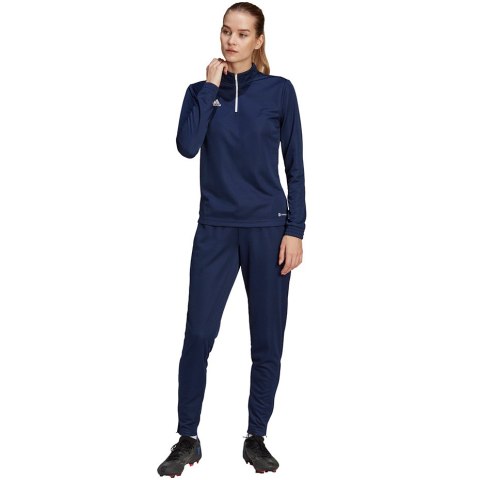 Adidas teamwear Bluza damska adidas Entrada 22 Top Training granatowa H57483