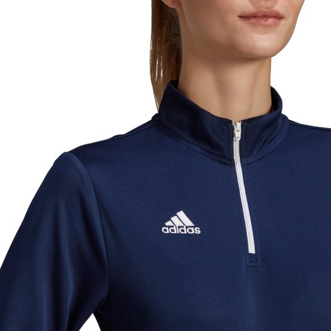 Adidas teamwear Bluza damska adidas Entrada 22 Top Training granatowa H57483