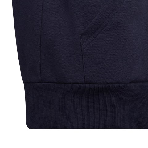 Adidas Bluza dla dzieci adidas Colorblock Fleece biało-granatowa HC5659
