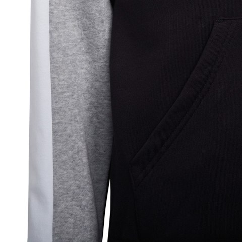Adidas Bluza dla dzieci adidas U CB FL Hoodie czarno-szara HC5658