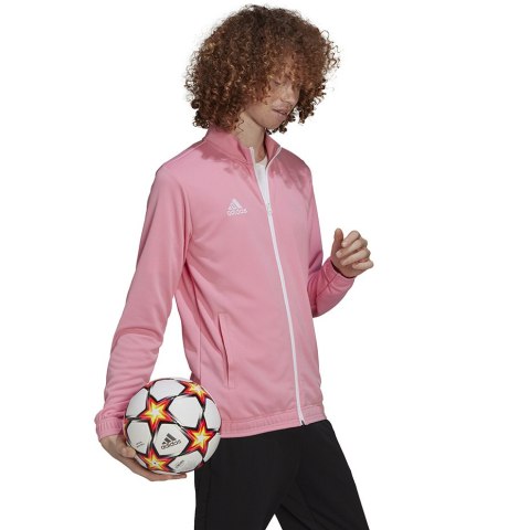 Adidas teamwear Bluza męska adidas Entrada 22 Track Jacket różowa HC5084