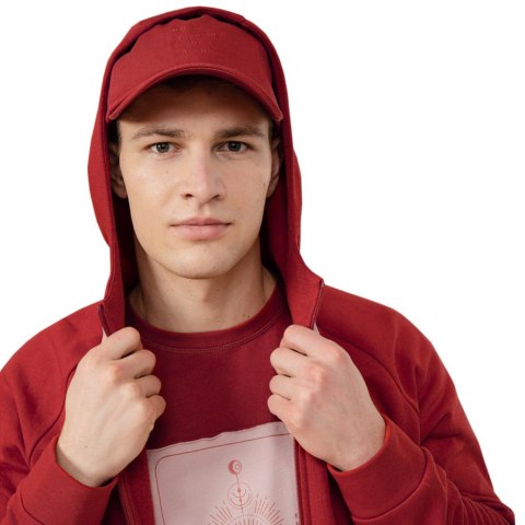 Outhorn Bluza męska Outhorn ciemna czerwień HOL22 BLM618 61S