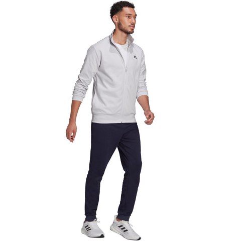 Adidas Dres męski adidas Logo Graphic Track Suit szaro-granatowy H61134