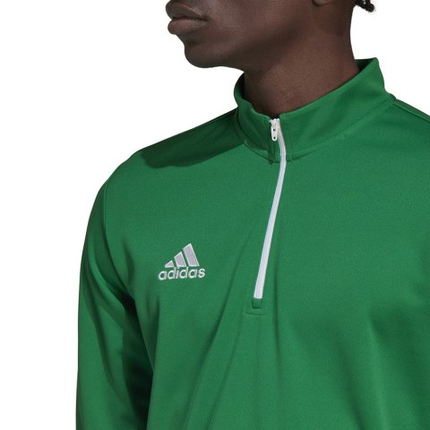 Adidas teamwear Bluza męska adidas Entrada 22 Training Top zielona HI2129