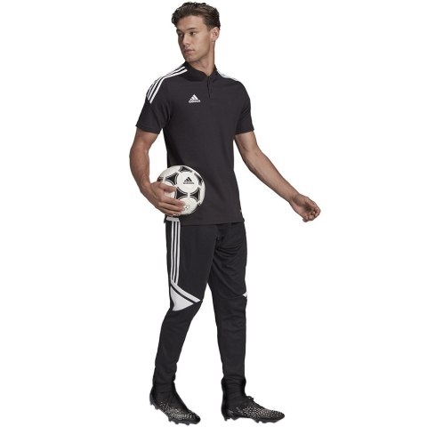 Adidas teamwear Koszulka męska adidas Condivo 22 Polo czarna H44105