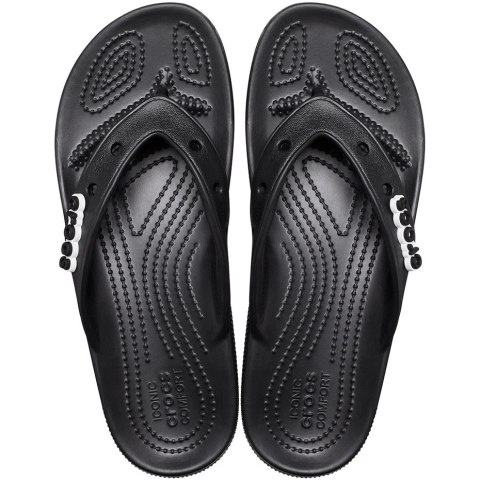 Crocs Klapki Crocs Classic Flip czarne 207713 001