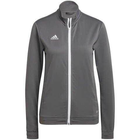 Adidas teamwear Bluza damska adidas Entrada 22 Track Jacket szara H57527