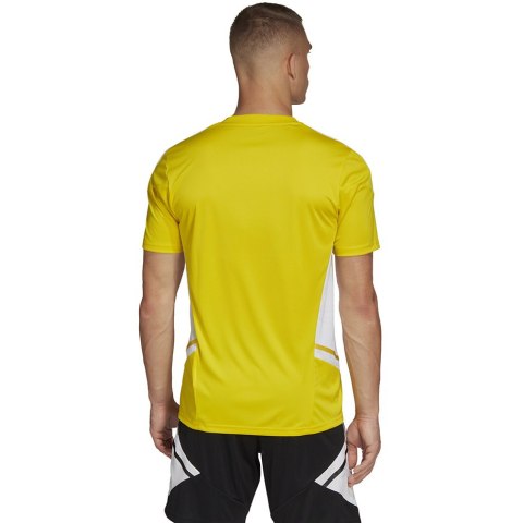 Adidas teamwear Koszulka męska adidas Condivo 22 Jersey żółta HD2267