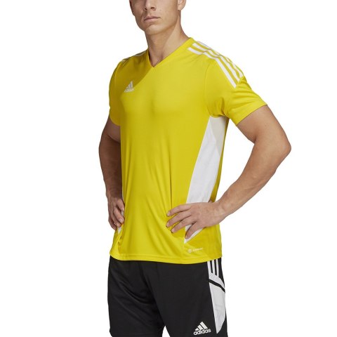 Adidas teamwear Koszulka męska adidas Condivo 22 Jersey żółta HD2267