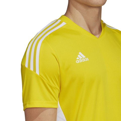 Adidas teamwear Koszulka męska adidas Condivo 22 Jersey żółta HD2267