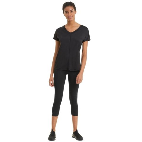 Puma Legginsy damskie Puma 3/4 Train Favorite Forever High Waist czarne 520266 01