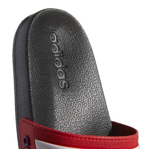 Adidas Klapki dla dzieci adidas Adilette Shower K czarno-czerwone FY8844