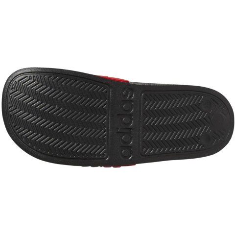 Adidas Klapki dla dzieci adidas Adilette Shower K czarno-czerwone FY8844