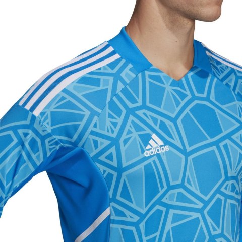 Adidas teamwear Koszulka bramkarska męska adidas Condivo 22 Goalkeeper Jersey Long Slevee niebieska HB1616