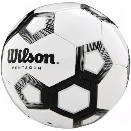 Wilson Piłka nożna Wilson Pentagon SB BL biało-czarna WTE8527XB05