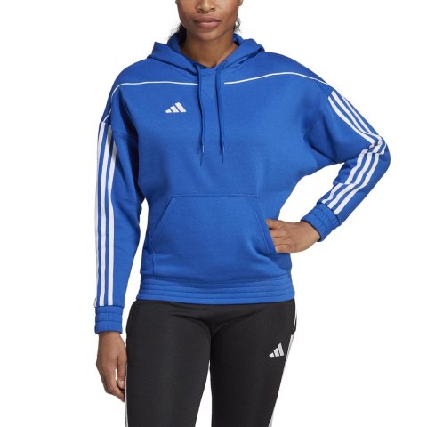 Adidas Bluza damska adidas Tiro 23 League Sweat Hoodie niebieska IC7851