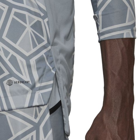 Adidas teamwear Koszulka bramkarska męska adidas Condivo 22 Goalkeeper Jersey Long Slevee szara HB1614