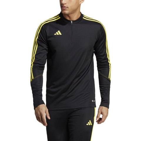 Adidas Bluza męska adidas Tiro 23 Club Training Top czarno-żółta IC1579