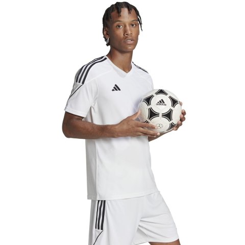 Adidas teamwear Koszulka męska adidas Tiro 23 League Jersey biała HR4610