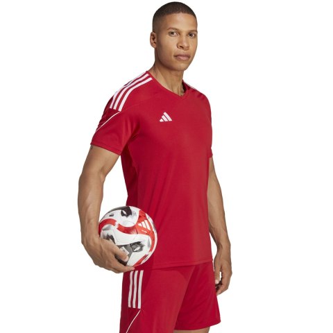 Adidas teamwear Koszulka męska adidas Tiro 23 League Jersey czerwona HT6128