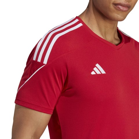 Adidas teamwear Koszulka męska adidas Tiro 23 League Jersey czerwona HT6128