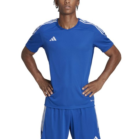 Adidas teamwear Koszulka męska adidas Tiro 23 League Jersey niebieska HR4611