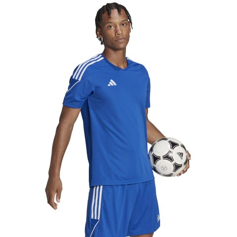 Adidas teamwear Koszulka męska adidas Tiro 23 League Jersey niebieska HR4611