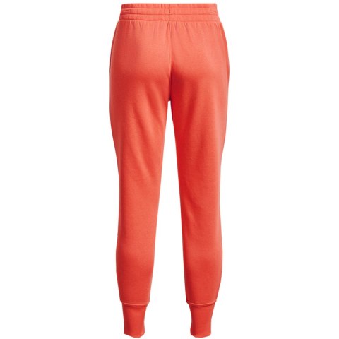 Under Armour Spodnie damskie Under Armour Rival Fleece pomarańczowe 1356416 877