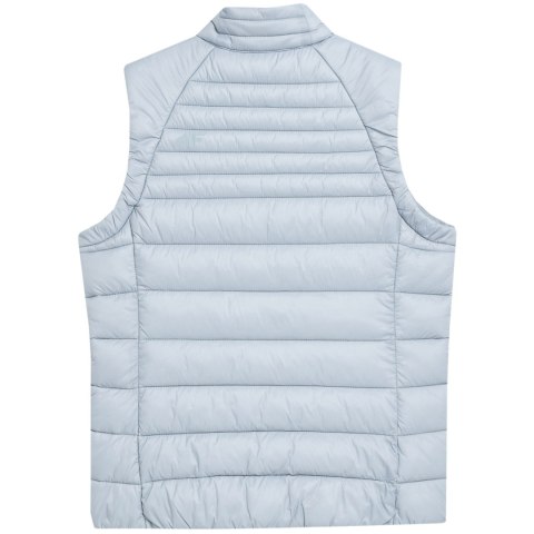 4F Kamizelka damska puchowa 4F F091 jasny niebieski 4FSS23TDJAF091 34S