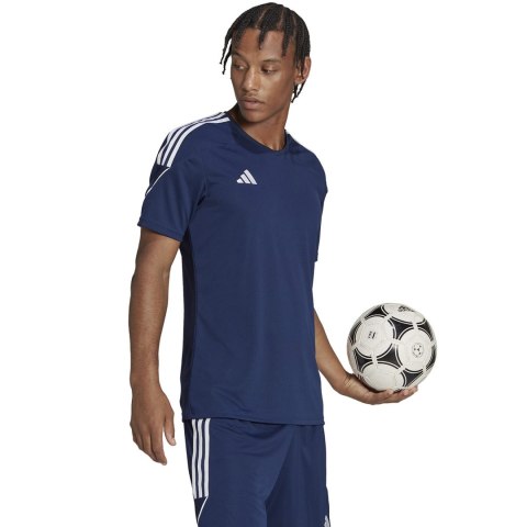 Adidas teamwear Koszulka męska adidas Tiro 23 League Jersey granatowa HR4608