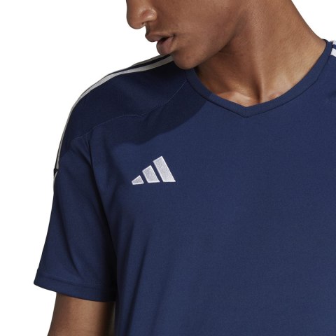 Adidas teamwear Koszulka męska adidas Tiro 23 League Jersey granatowa HR4608
