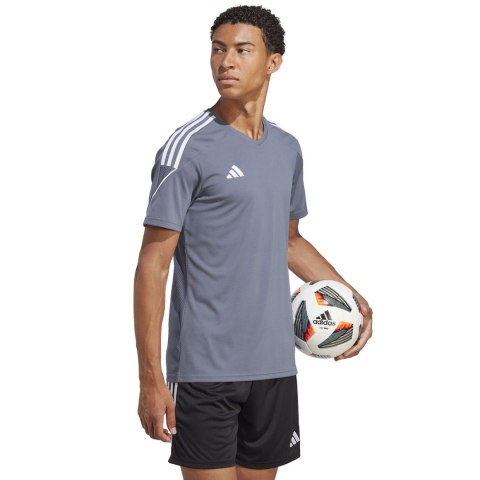 Adidas teamwear Koszulka męska adidas Tiro 23 League Jersey szara IC7478