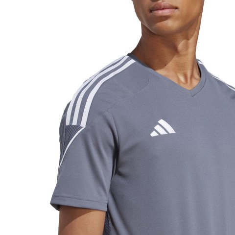 Adidas teamwear Koszulka męska adidas Tiro 23 League Jersey szara IC7478