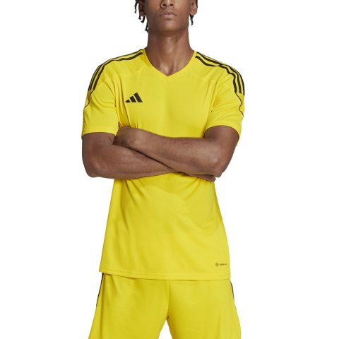 Adidas teamwear Koszulka męska adidas Tiro 23 League Jersey żółta HR4609
